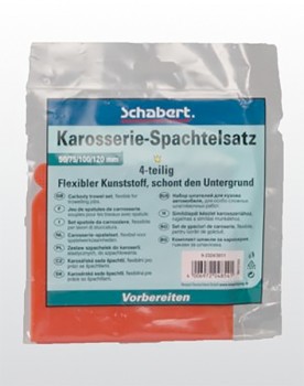 Karosserie-Spachtelsatz Set 4-teilig 50/75/100/120mm