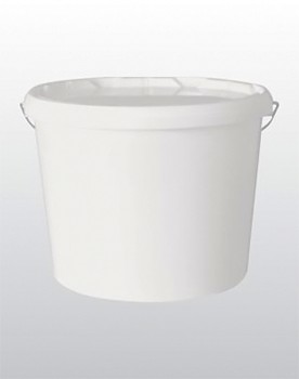 Plastic bucket oval