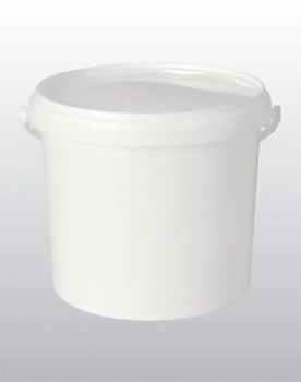 Plastic bucket round 3 lt, JET 30P, white