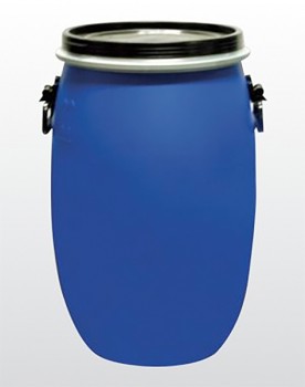 Kunststoff-Fass mit 2-Griffen 60 lt, blau